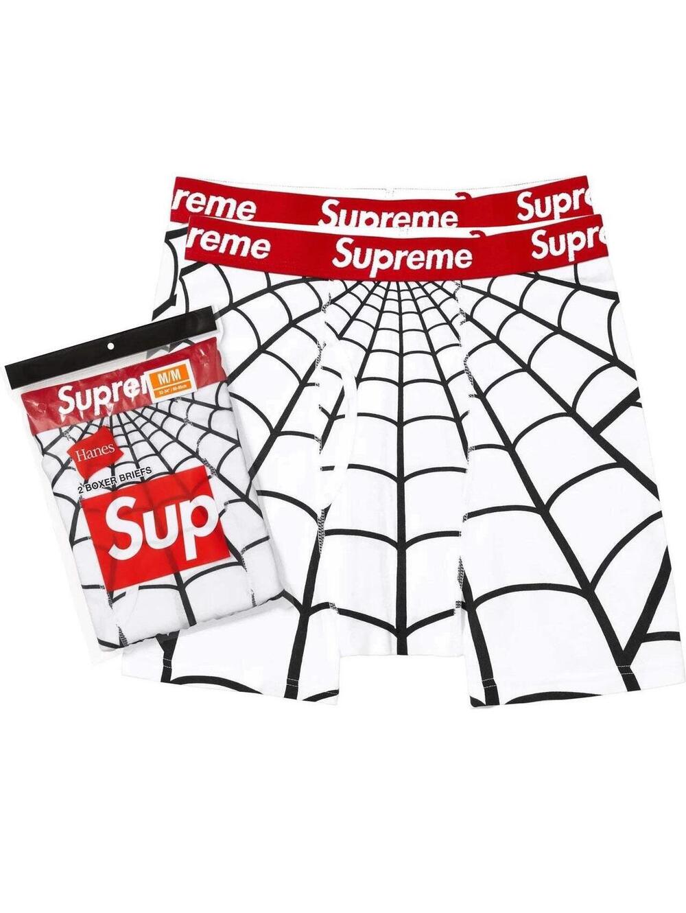 Supreme x Hanes Spider-Man Boxer Briefs (2-pack)
